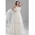 Elegant A-Line Satin Taffeta Strapless Best Wedding Dresses 2030662