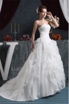 Elegant Sleeveless A-Line Sweetheart Wedding Dresses 2030671