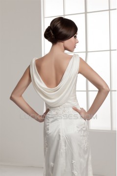 Fantastic Sleeveless Sheath/Column Straps Lace Wedding Dresses 2030692