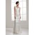 Fantastic Sleeveless Sheath/Column Straps Lace Wedding Dresses 2030692