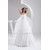 Fantastic Strapless Satin Fine Netting Sleeveless Lace Wedding Dresses 2030694