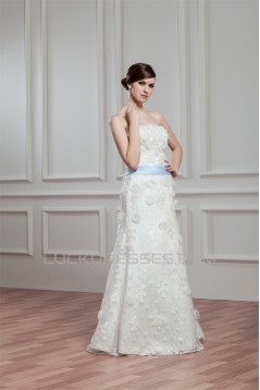 Satin Lace A-Line Short Sleeve Floor-Length Wedding Dresses with A Lace Jacket 2030714