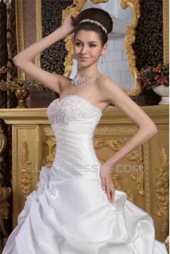Latest Design Ball Gown Sweetheart Sleeveless Floor-Length Wedding Dresses 2030765