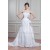 A-Line Sleeveless Soft Sweetheart Lace Wedding Dresses 2030775