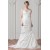 New Arrival A-Line Taffeta V-Neck Beaded Wedding Dresses 2030777