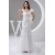New Arrival Mermaid/Trumpet Organza V-Neck Lace Wedding Dresses 2030779