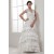 Satin Lace Taffeta Sleeveless A-Line V-Neck New Arrival Wedding Dresses 2030856