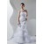 Satin Organza Soft Sweetheart Mermaid/Trumpet Beading Wedding Dresses 2030867