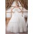 Ball Gown Satin Organza Strapless Sleeveless Princess Floor-Length Wedding Dresses 2030869