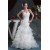 Satin Satin Organza Mermaid/Trumpet Sleeveless Beaded Wedding Dresses 2030871