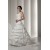 Satin Taffeta Sleeveless Spaghetti Straps Lace Wedding Dresses 2030890