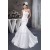 Mermaid/Trumpet Strapless Court Train Wedding Dresses 2030892