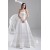 A-Line Strapless Beaded Lace Wedding Dresses 2030894