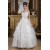 A-Line Spaghetti Straps Beaded Lace Floor-Length Wedding Dresses 2030909
