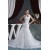 Sleeveless Halter Mermaid/Trumpet Satin Organza Lace Wedding Dresses 2030923