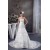 Sleeveless Satin Lace A-Line Strapless Beautiful Wedding Dresses 2030937