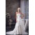 A-Line Strapless Sleeveless Satin Taffeta Wedding Dresses 2030946