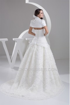 Sleeveless Satin Taffeta Netting Strapless Most Beautiful Wedding Dresses 2030948