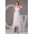 Sleeveless Spaghetti Straps Chiffon Reception Wedding Dresses 2030959