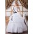 Strapless Ball Gown Sleeveless Satin Organza Beautiful Wedding Dresses 2030995