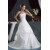 Strapless Satin Taffeta A-Line Sleeveless Lace Beautiful Wedding Dresses 2030999