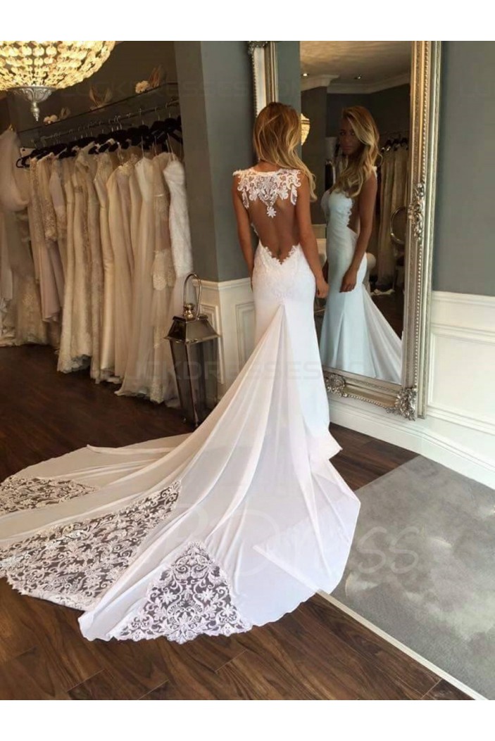 Mermaid Lace Wedding Dresses Bridal Gowns 3030023