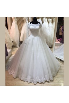 Long Sleeves Lace Wedding Dresses Bridal Gowns 3030066