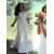 Lace Mermaid Off-the-Shoulder Short Sleeve Wedding Dresses Bridal Gowns 3030092