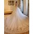 3/4 Length Sleeves V-Neck Lace Wedding Dresses Bridal Gowns 3030109