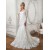Long Sleeves Mermaid Illusion Neckline Lace Wedding Dresses Bridal Gowns 3030112