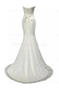 Lace Mermaid Sweetheart Wedding Dresses Bridal Gowns 3030168