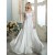 A-Line Sheer Lace Long Sleeves Wedding Dresses Bridal Gowns 3030187