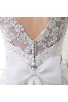 Mermaid Sleeveless Lace Wedding Dresses Bridal Gowns 3030190