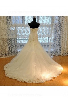Mermaid Lace Wedding Dresses Bridal Gowns 3030202