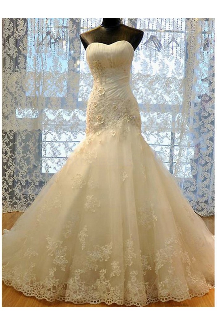 Mermaid Lace Wedding Dresses Bridal Gowns 3030202