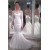 Long Sleeves Lace Mermaid Wedding Dresses Bridal Gowns 3030244