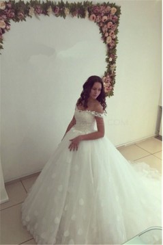 Ball Gown Off-the-Shoulder Wedding Dresses Bridal Gowns 3030250