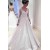 A-Line Long Sleeves Lace Wedding Dresses Bridal Gowns 3030273