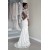 Mermaid 3/4 Length Sleeves Lace Wedding Dresses Bridal Gowns 3030315