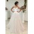 A-Line Sweetheart Lace Tulle Wedding Dresses Bridal Gowns 3030317